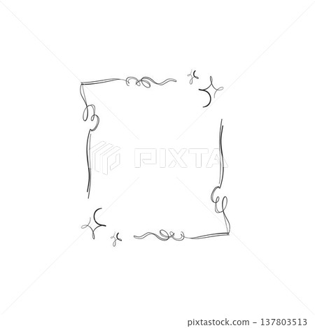 Hand drawn vector abstract outline,graphic,line vintage celebration ornament party frame in drawing elegant style.Elegant decoration vintage outline design isolated.Birthday,Christmas,Party frame. Hand drawn vector abstract outline,graphic,line vintage celebration ornament party frame in drawing elegant style.Elegant decoration vintage outline design isolated.Birthday,Christmas,Party frame. 137803513
