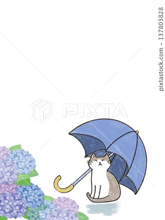撐傘的貓 137803828