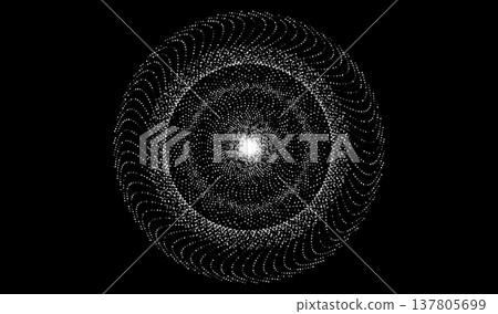 Dot ai global 3d wireframe sphere for abstract design element. Network technology big data background with copy space for digital cyber banner concept. Dot ai global 3d wireframe sphere for abstract design element. Network technology big data background with copy space for digital cyber banner concept. 137805699