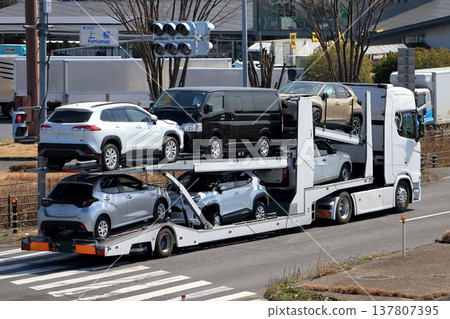 承運人汽車形象 承運人汽車形象 137807395