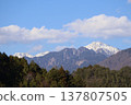 Mountain in winter 137807505