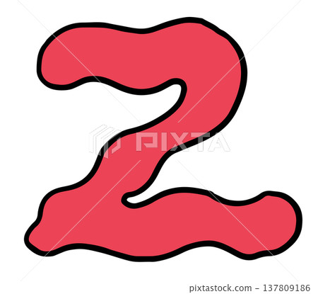 Hand writing capital Z alphabet letter for a to z, font, typography, text, message, initials, card, sticker, tattoo, education book, name design, print, brooch, pin, patch, icon, kid drawing style 137809186