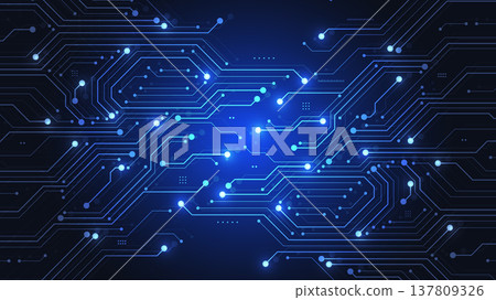 Abstract background with technology circuit board texture. Electronic motherboard illustration. Communication and engineering concept. Vector illustration Abstract background with technology circuit board texture. Electronic motherboard illustration. Communication and engineering concept. Vector illustration 137809326
