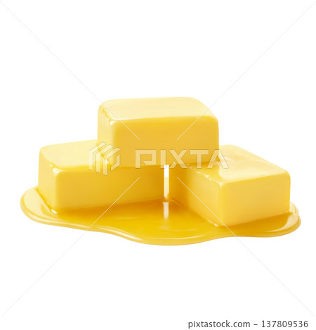 Butter illustration real Butter illustration real 137809536