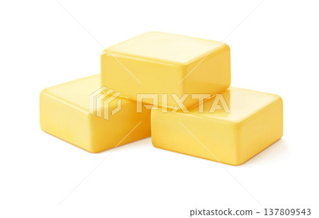 Butter illustration real Butter illustration real 137809543