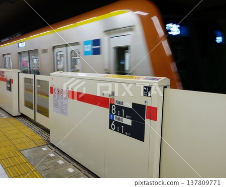 Tokyu Toyoko Line platform 137809771