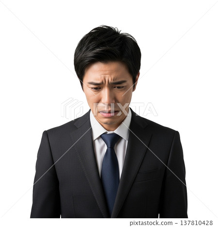 沮喪的商人 沮喪的商人 137810428