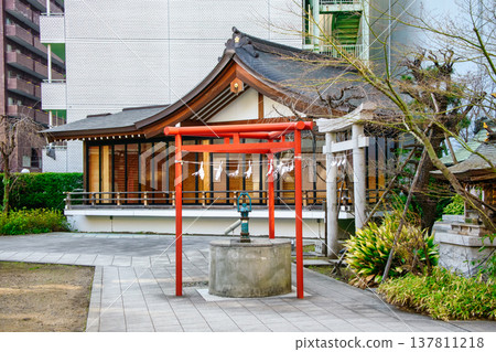 東京新宿區鳴古天神社神樂殿 東京新宿區鳴古天神社神樂殿 137811218