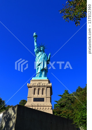 青森縣奧入瀨町伊調公園內的自由女神像（青森） 137812360