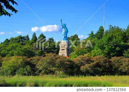 Statue of Liberty in Icho Park, Oirase Town, Aomori Prefecture (Aomori) Statue of Liberty in Icho Park, Oirase Town, Aomori Prefecture (Aomori) 137812368