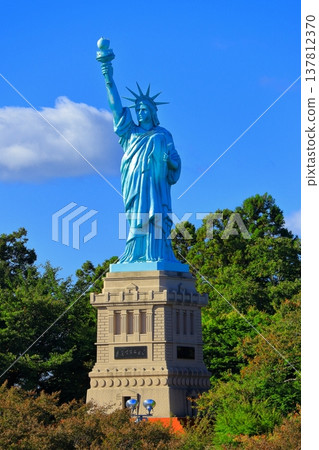 青森縣奧入瀨町伊調公園內的自由女神像（青森） 137812370