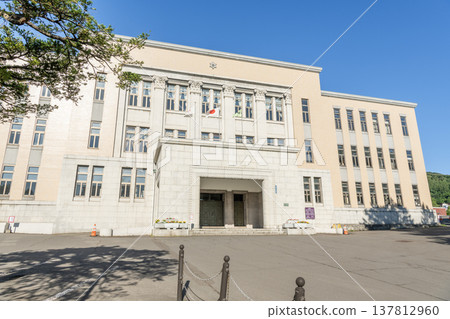 Otaru City, Hokkaido, Otaru City Hall on a sunny day 137812960