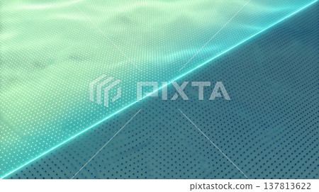 以數位波和光粒子為背景,象徵資料科學。 以數位波和光粒子為背景,象徵資料科學。 137813622