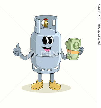 as cylinder money groovy cartoon illustration as cylinder money groovy cartoon illustration 137814997