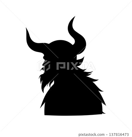 Symmetrical Viking Emblem With Balanced Warrior Design Symmetrical Viking Emblem With Balanced Warrior Design 137816473