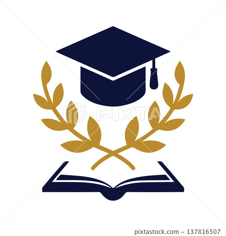 Clean Education Emblem For Institutional Branding Clean Education Emblem For Institutional Branding 137816507