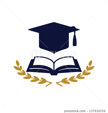 Open Book Academic Logo Representing Knowledge Foundation Open Book Academic Logo Representing Knowledge Foundation 137816556