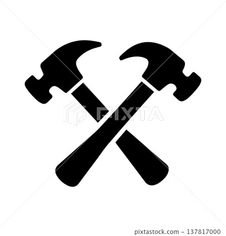 Contemporary Repair Symbol Using Angular Hammer Cuts 137817000