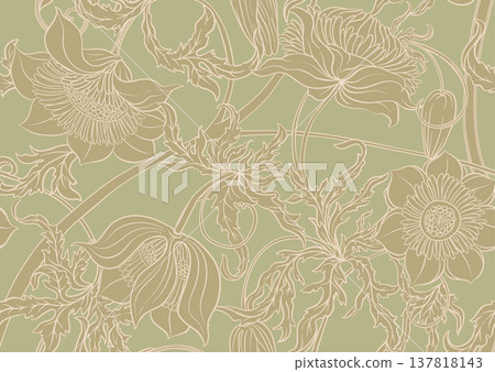 white flowers outline white flowers outline 137818143
