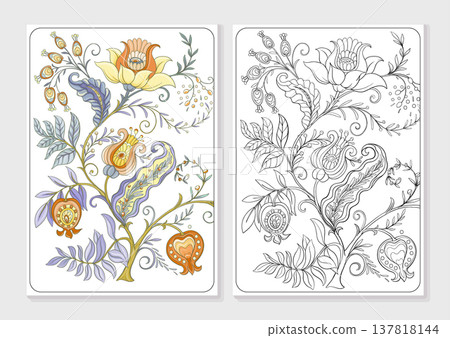 coloring pages flowers 2 137818144