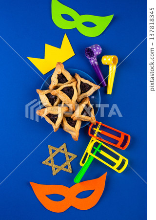 Jewish holiday Purim celebration concept Jewish holiday Purim celebration concept 137818345