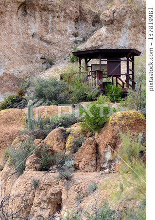 Desert Mountains Gazebo Desert Mountains Gazebo 137819981