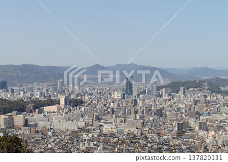 廣島縣廣島市小金山的景色 廣島縣廣島市小金山的景色 137820131
