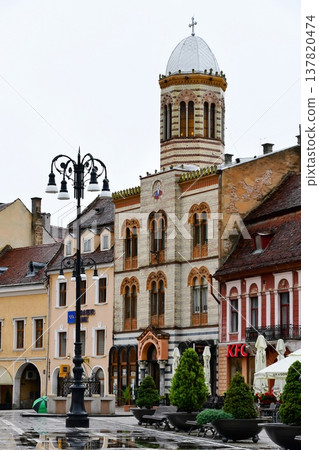 Romania, Transylvania, Brașov, Church of the Assumption, Sfatului Square Romania, Transylvania, Brașov, Church of the Assumption, Sfatului Square 137820474