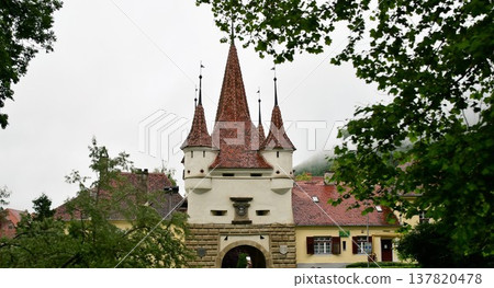 Brașov, Transylvania, Romania, Catherine Gate Brașov, Transylvania, Romania, Catherine Gate 137820478