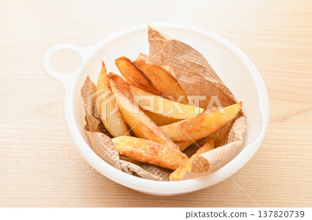 Handmade French Fries Handmade French Fries 137820739