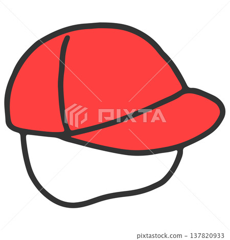 Red white hat Red white hat 137820933