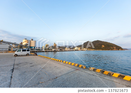 A view of Kajiki Port in Aira City, Kagoshima Prefecture. A view of Kajiki Port in Aira City, Kagoshima Prefecture. 137821673