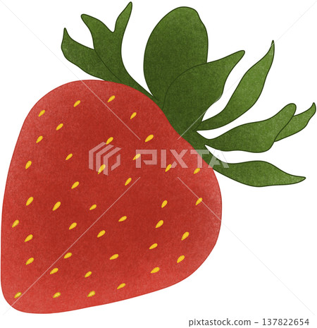 strawberry natural fruit	 137822654