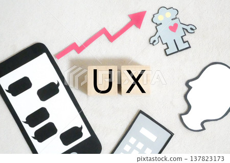 UX text and images of digital devices UX text and images of digital devices 137823173