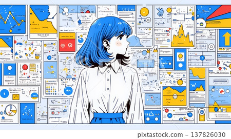 數位轉型由數位轉型、人工智慧和雲端運算驅動 | 數據網路業務概念 137826030
