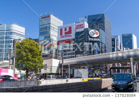 東京“ Sukiyabashi”,城市景觀 東京“ Sukiyabashi”,城市景觀 137828084