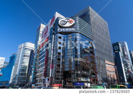 東京“ Sukiyabashi”，城市景觀 137828085