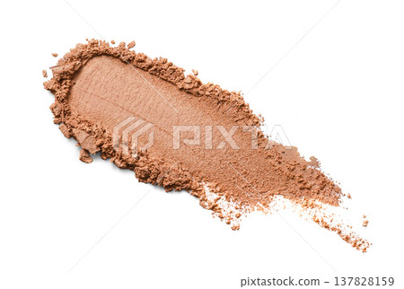 A smooth makeup foundation compact powder swatch showcases the latest beauty trends 137828159