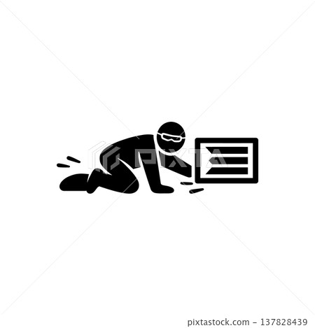 Ventilation Shaft Burglary Icon Ventilation Shaft Burglary Icon 137828439