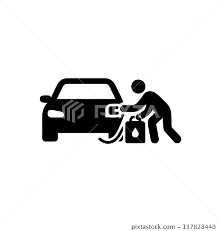 Fuel Theft From Vehicle icon Fuel Theft From Vehicle icon 137828440
