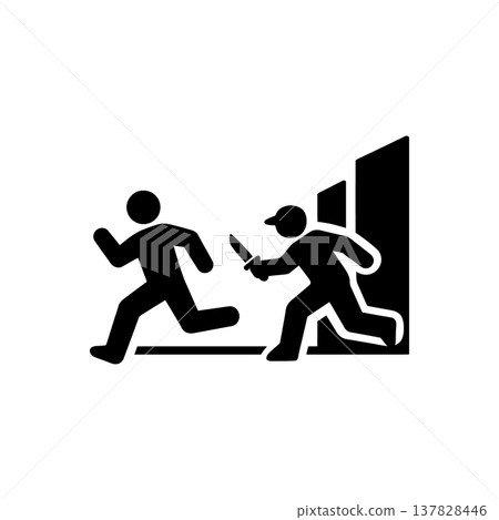 Armed Street Mugging icon Armed Street Mugging icon 137828446