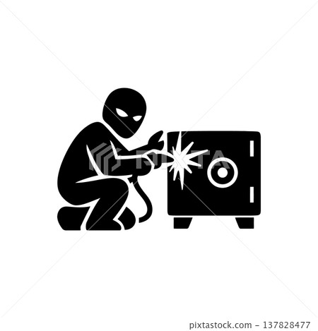 Safe Cracker Robbery Icon Safe Cracker Robbery Icon 137828477