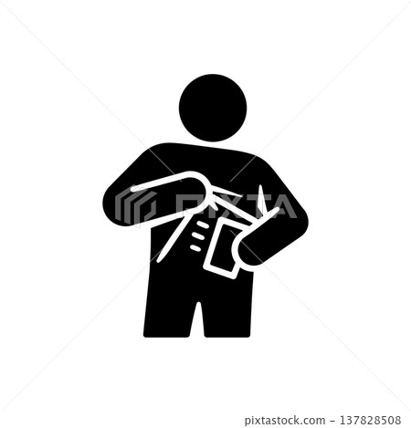 Pickpocketing Personal Theft Icon Pickpocketing Personal Theft Icon 137828508