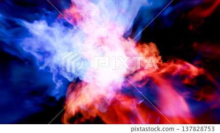 Fire, flames, explosion, burst, smoke, CG, background, 3D, illustration Fire, flames, explosion, burst, smoke, CG, background, 3D, illustration 137828753