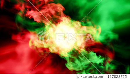 Fire, flames, explosion, burst, smoke, CG, background, 3D, illustration Fire, flames, explosion, burst, smoke, CG, background, 3D, illustration 137828755