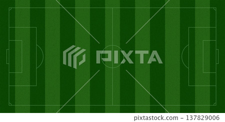 Green Grass Soccer Top View Stadium Pitch Background with White Field Lines and Grass Tiff Pattern for Football Games Illustration Green Grass Soccer Top View Stadium Pitch Background with White Field Lines and Grass Tiff Pattern for Football Games Illustration 137829006