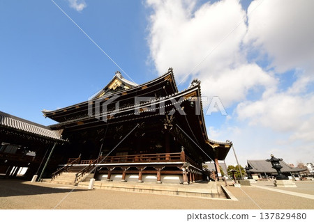 京都府,東本願寺,禦榮堂(重要文化財產),京都市下京區常葉町,2022年2月 京都府,東本願寺,禦榮堂(重要文化財產),京都市下京區常葉町,2022年2月 137829480