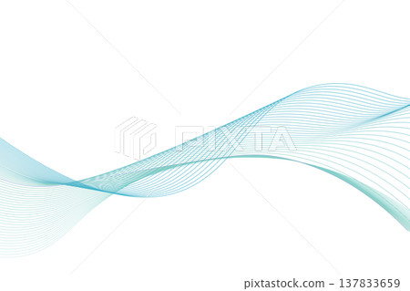 A background of flowing abstract curves in light blue and blue-green. A background of flowing abstract curves in light blue and blue-green. 137833659