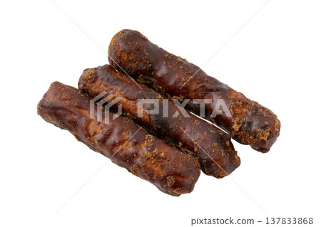 透明背景上的黑色花林刀（png） 137833868