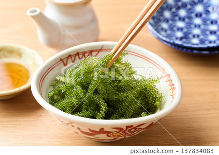 Okinawa Prefecture sea grapes 137834083